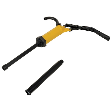 Vestil Drum Pump Lever Action Poly, SS, 2" Bung LDP-POLY-304